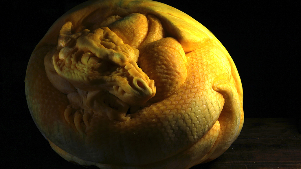 Dragon pumpkin